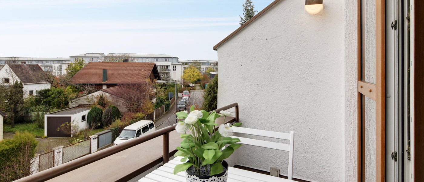 Dachgeschosswohnung München Denning 04 2. Balkon 10809