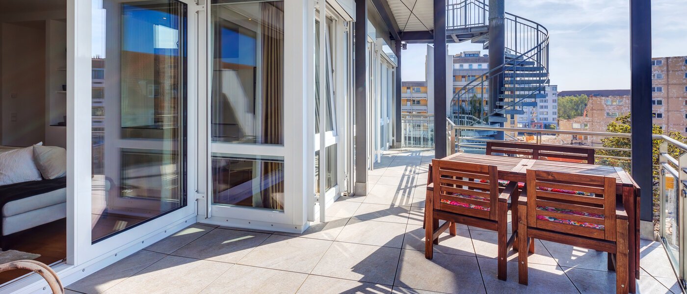 Wohnung München Schwabing-West (rund um den Hohenzollernplatz) 04 Balkon 10824