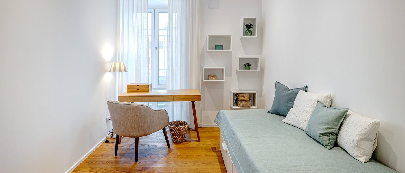 Wohnung München Schwabing-West (rund um den Hohenzollernplatz) 01 2. Schlafzimmer	 10824