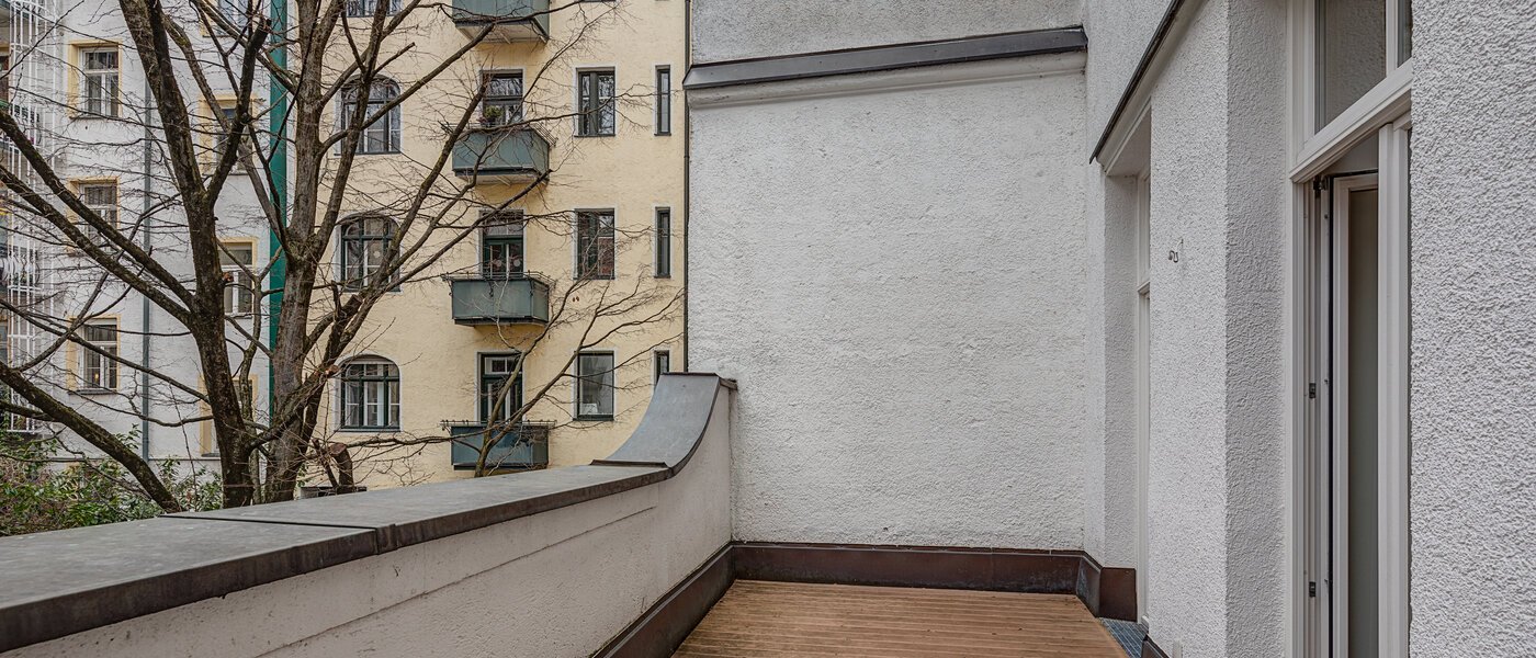 Wohnung München Bogenhausen 03 Balkon 10830