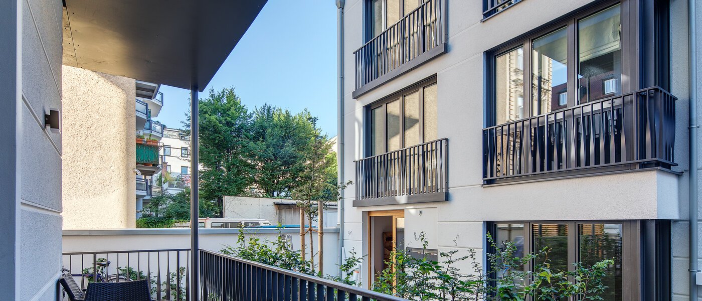 Wohnung München Maxvorstadt - Rund um den Josephplatz 01 Balkon 10863