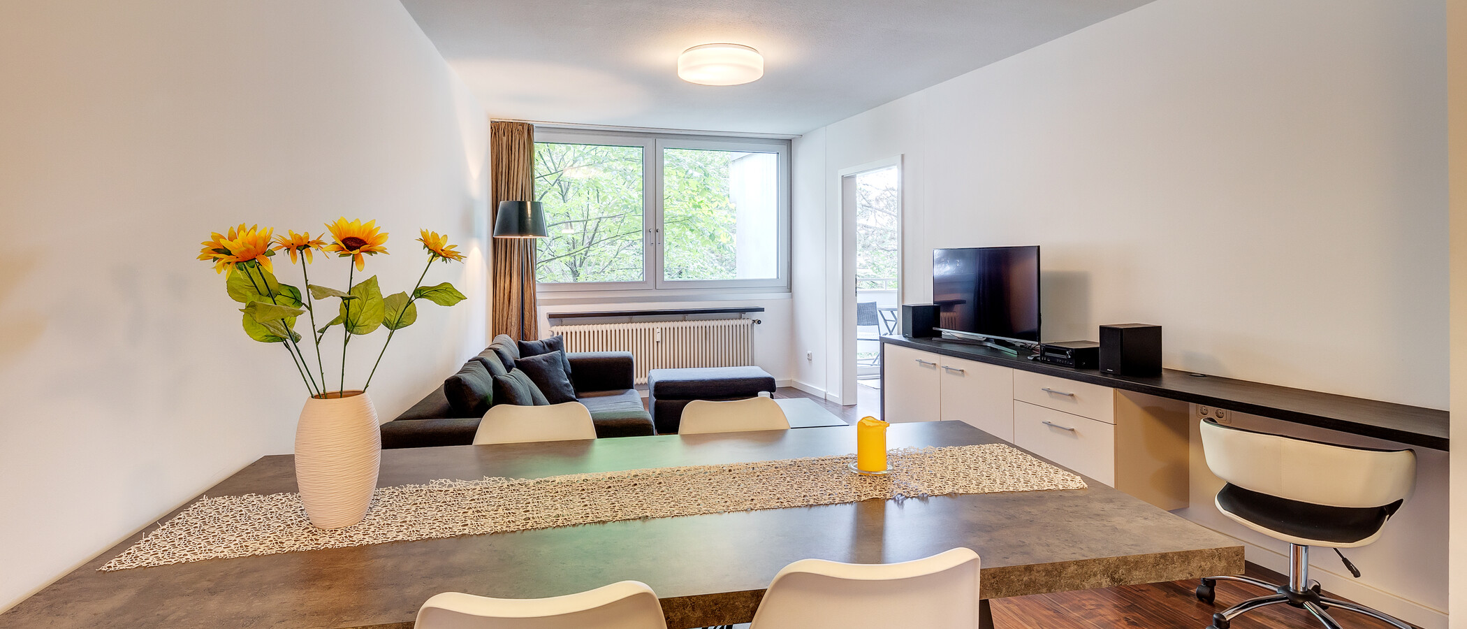 Wohnung München Maxvorstadt 02 Wohnbereich 10870