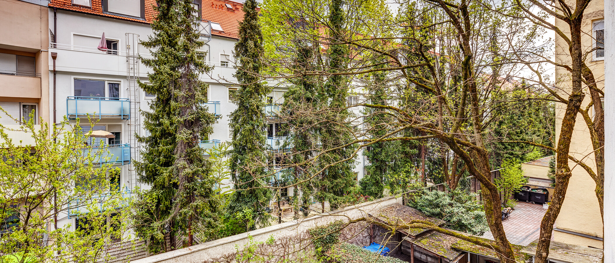 Wohnung München Schwabing-West (rund um den Hohenzollernplatz) 03 Aussicht 10889