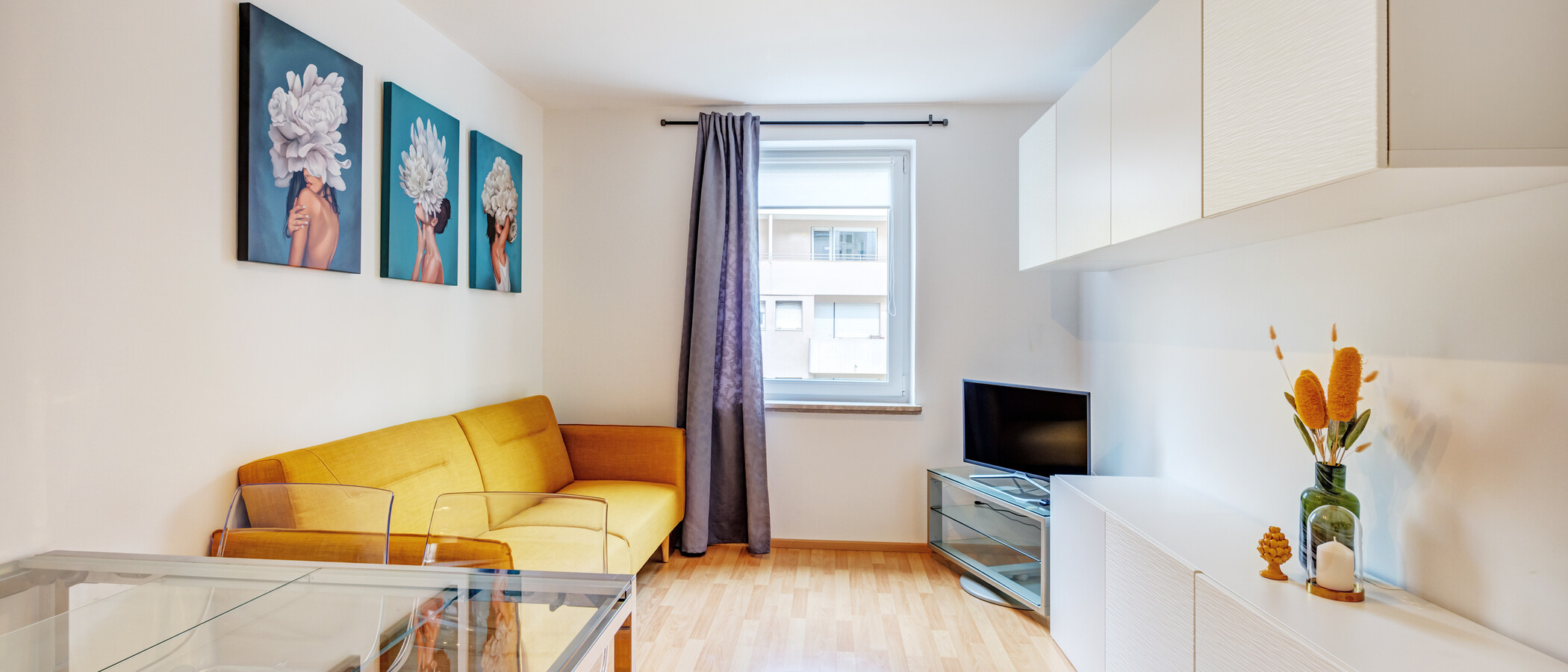 Wohnung München Schwabing-West (rund um den Hohenzollernplatz) 01 Wohnbereich 10889