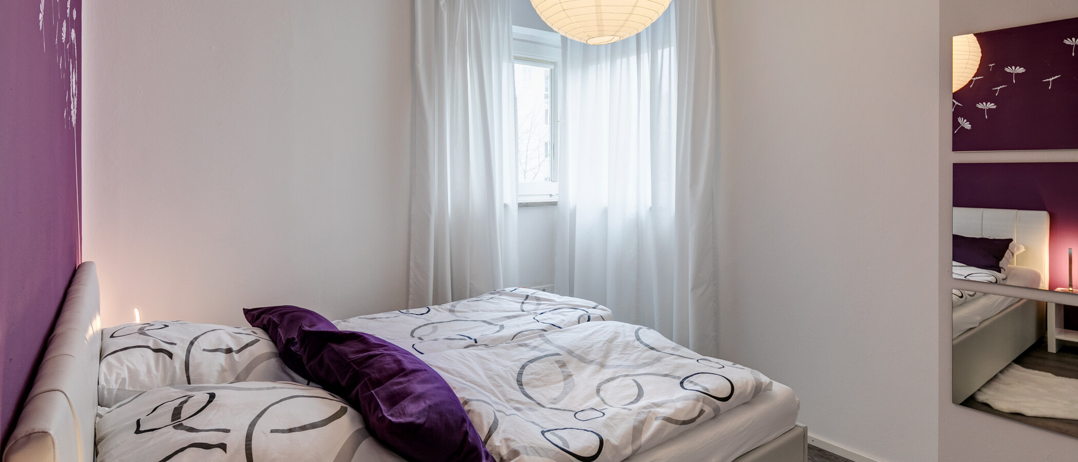 Wohnung München Schwabing (rechts der Leopoldstraße) 02 2. Schlafzimmer	 10897