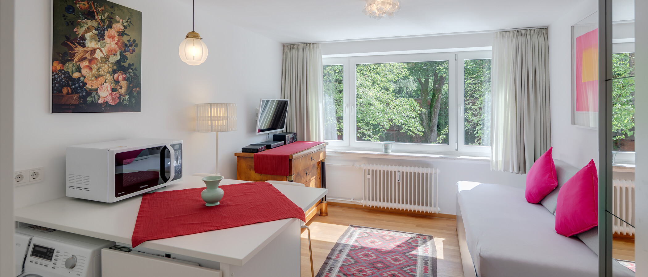 Apartment München Isarvorstadt 02 Wohnbereich 10927
