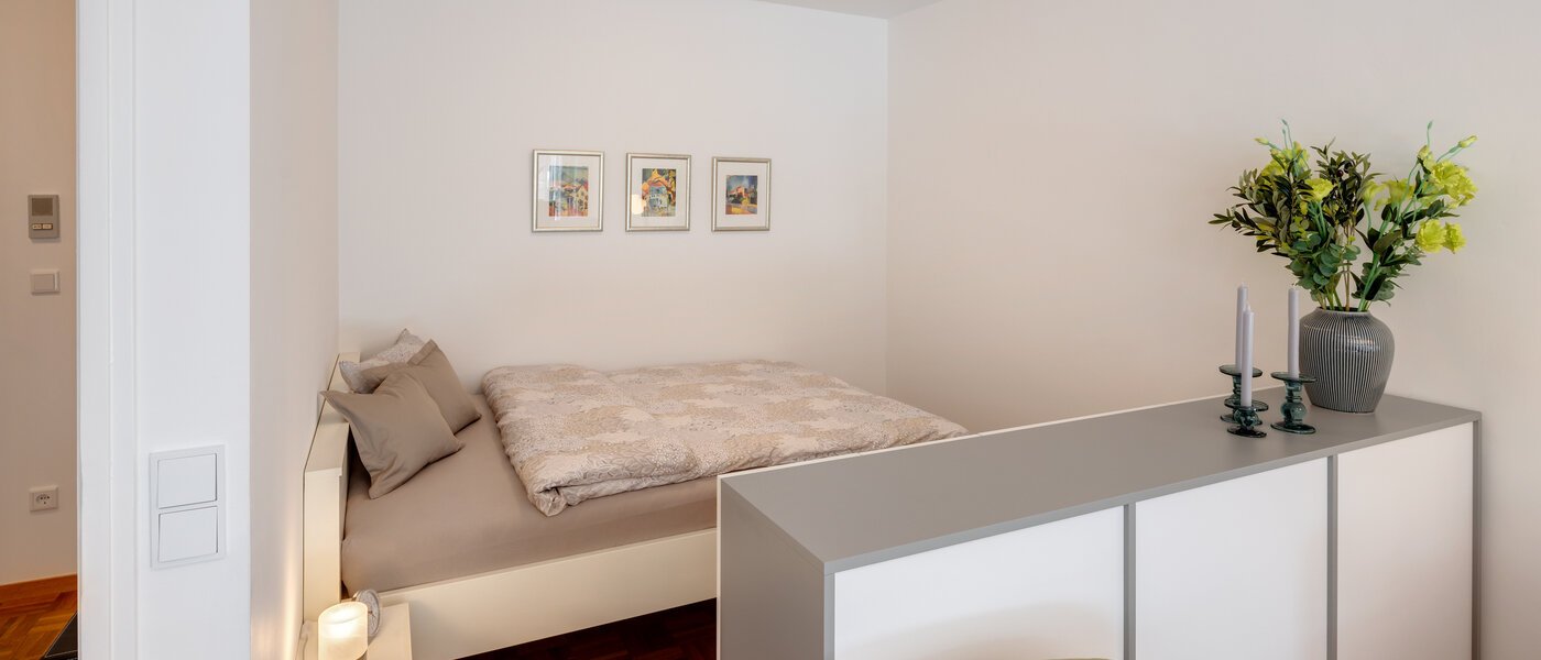 Wohnung München Westpark 01 Schlafbereich 10928