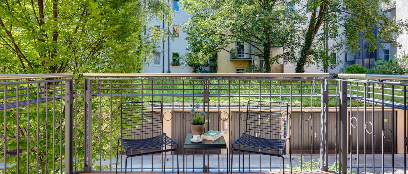 Wohnung München Schwabing-West (rund um den Hohenzollernplatz) 01 Balkon 10929