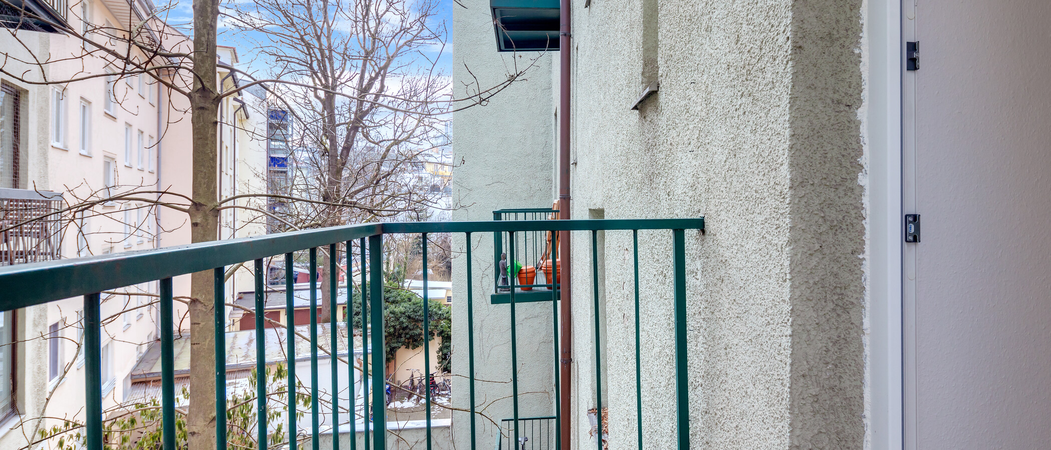 Wohnung München Glockenbachviertel 03 Balkon 10946