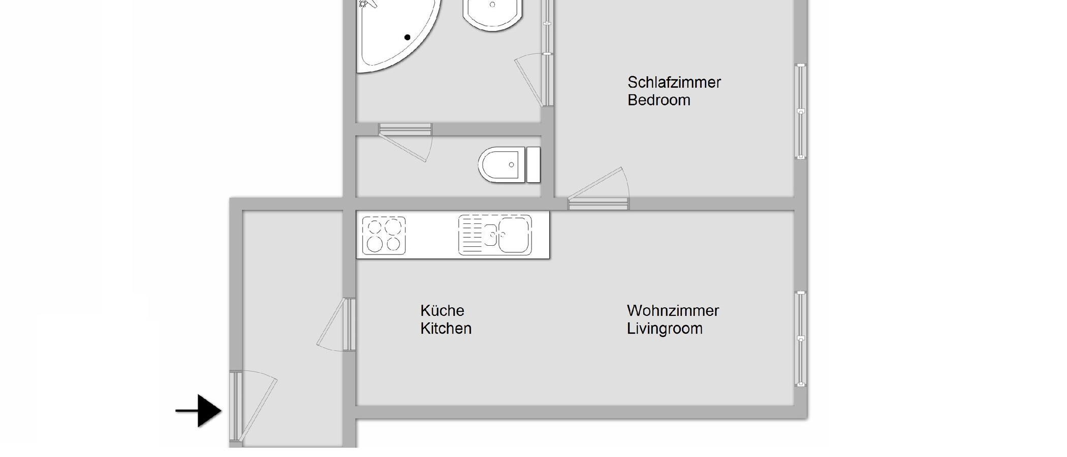 Wohnung München Haidhausen 01 Grundriss 10977