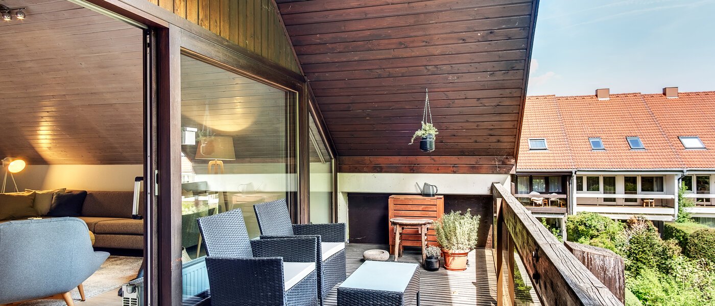 Maisonettewohnung München Oberföhring 02 Balkon 10997