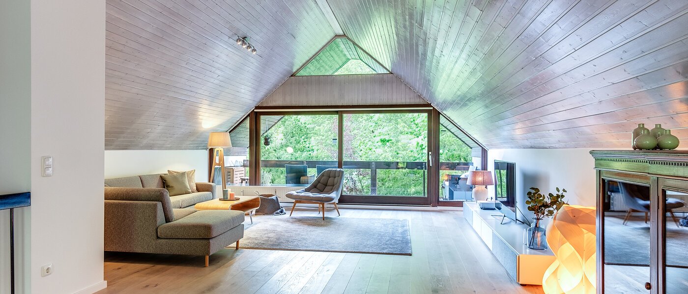 Maisonettewohnung München Oberföhring 03 Wohnbereich 10997