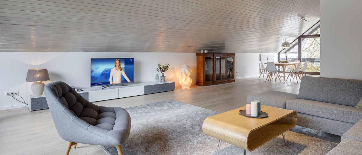 Maisonettewohnung München Oberföhring 04 Wohnbereich 10997