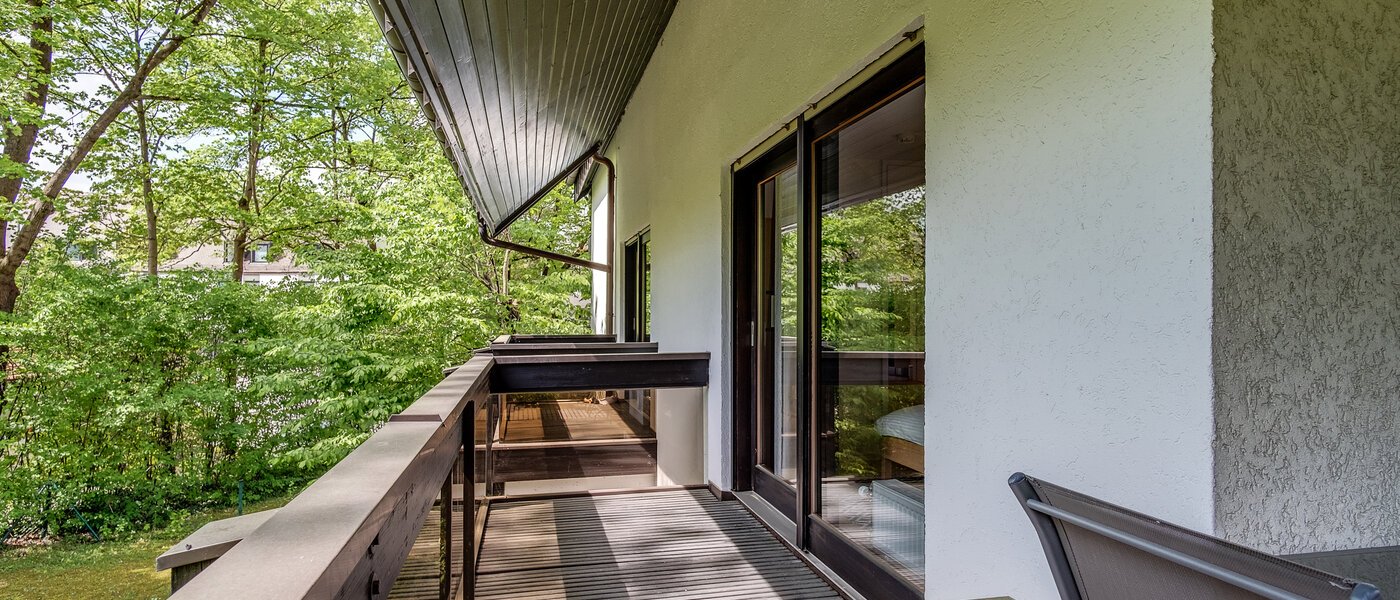 Maisonettewohnung München Oberföhring 03 2. Balkon 10997