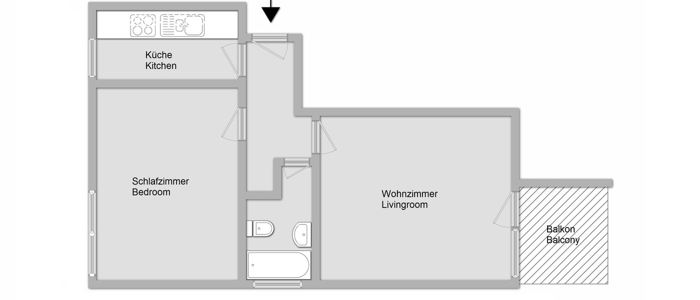 Wohnung München Neuhausen 01 Grundriss 11009