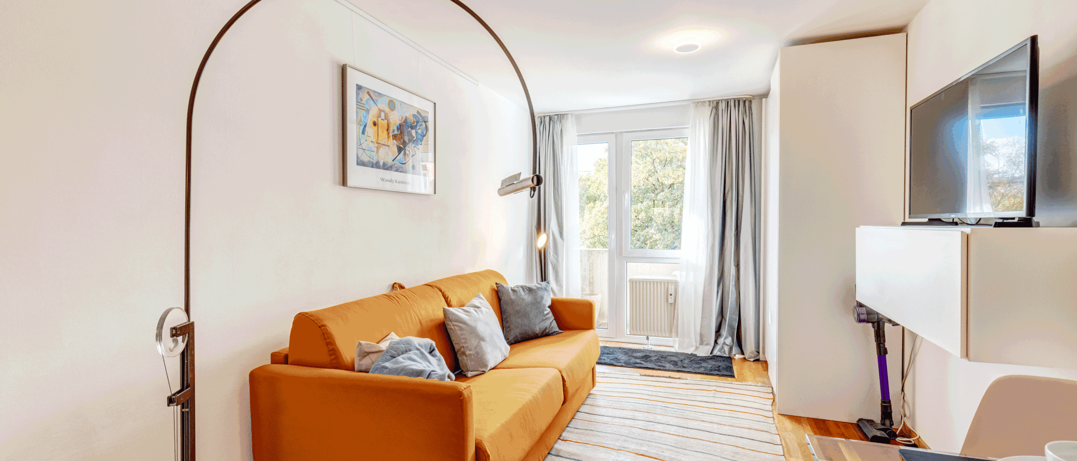 Apartment München Schwanthalerhöhe 02 Schlafbereich 11013