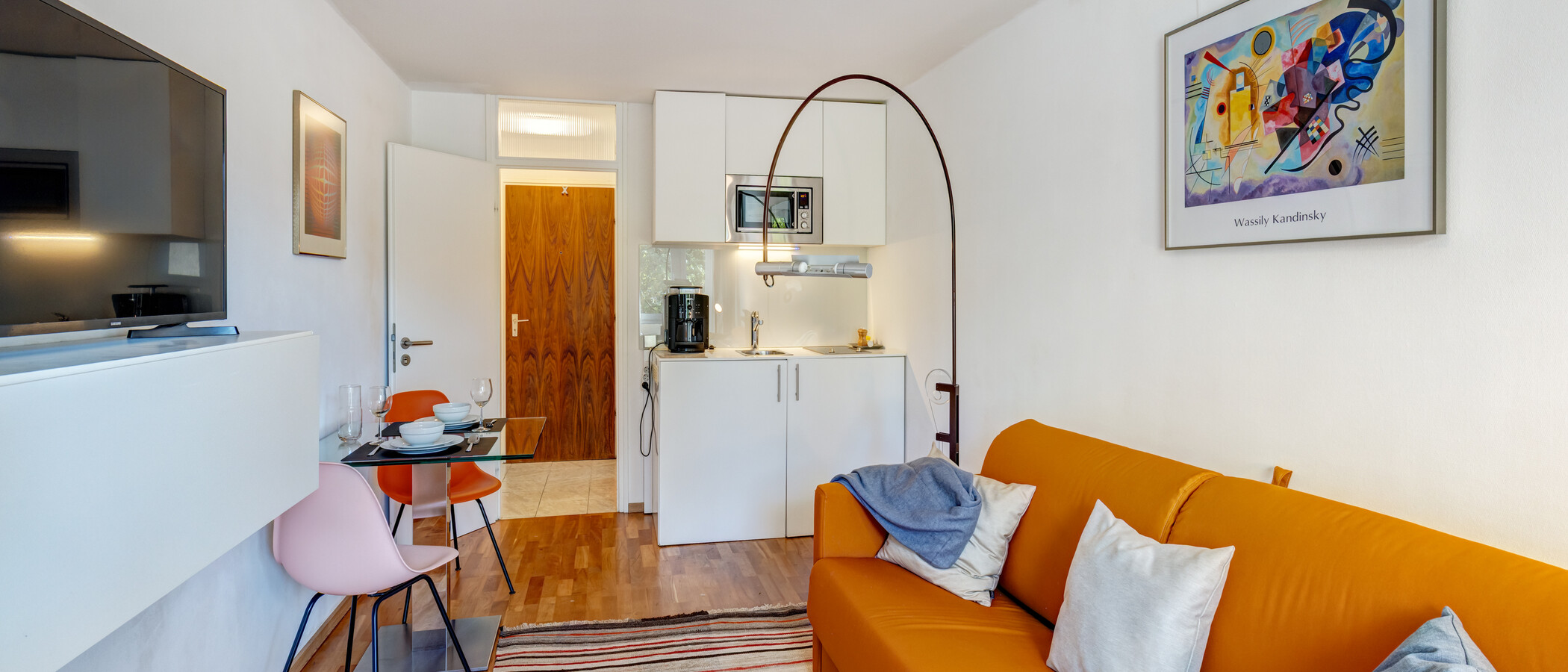 Apartment München Schwanthalerhöhe 03 Wohnbereich 11013
