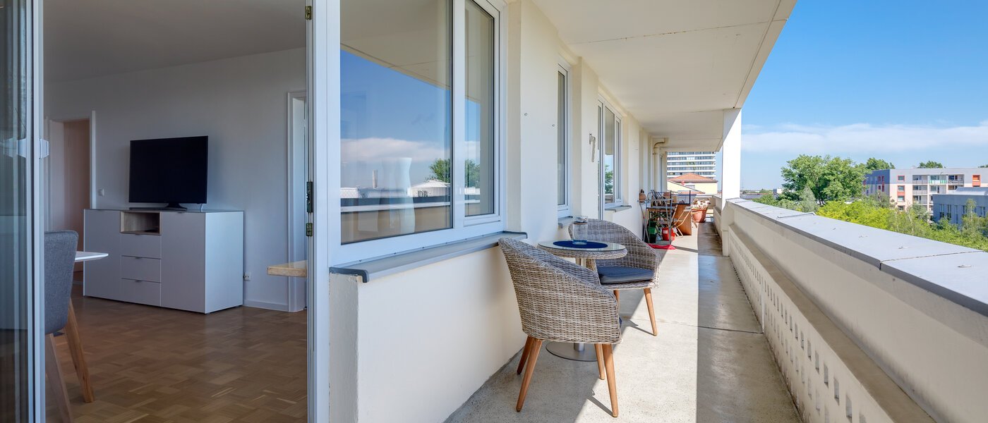 Wohnung München Schwabing (links der Leopoldstraße) 03 Balkon 11029