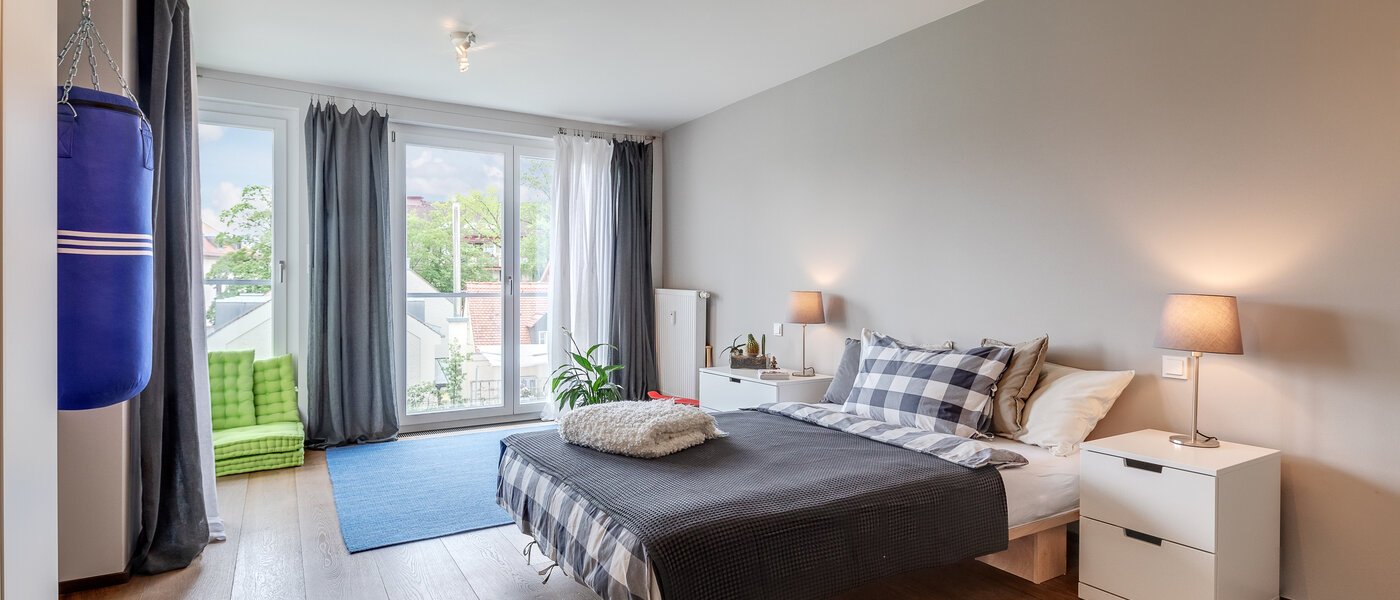 Galeriewohnung München Au 01 2. Schlafzimmer	 11032