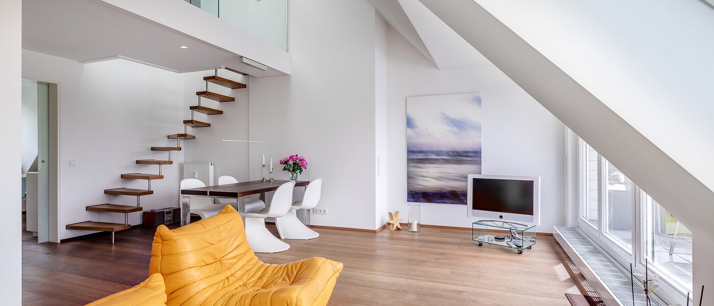 Galeriewohnung München Au 01 Wohnbereich 11032
