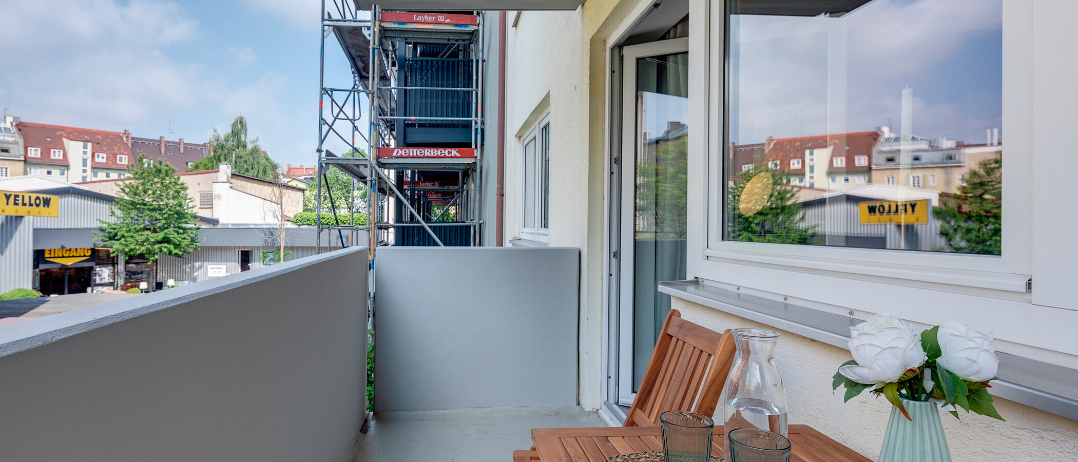 Wohnung München Isarvorstadt 02 Balkon 11049