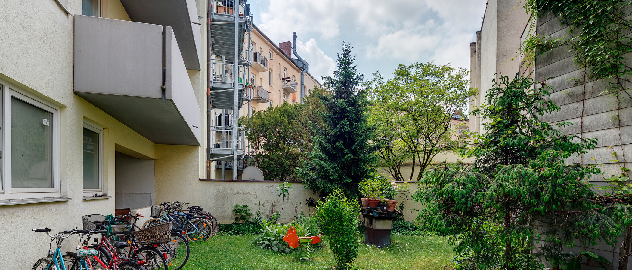 Wohnung München Isarvorstadt 01 Innenhof 11049
