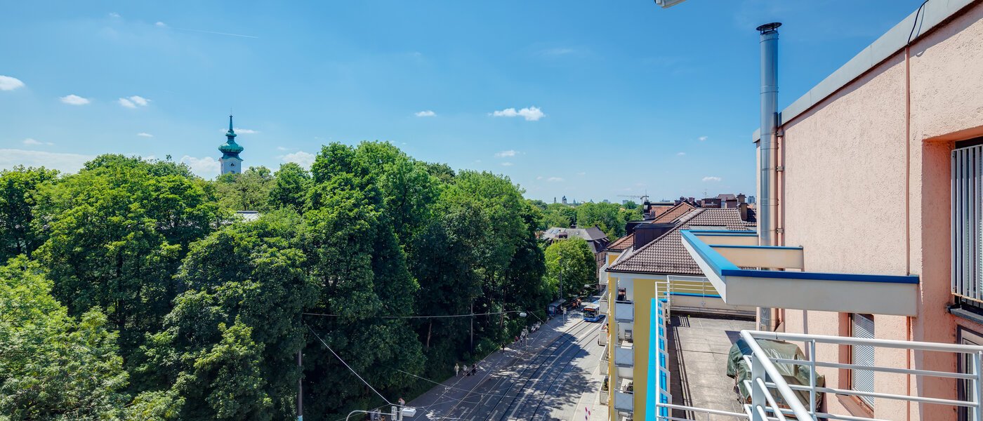 Dachterrassenwohnung München Bogenhausen 03 Aussicht 11076