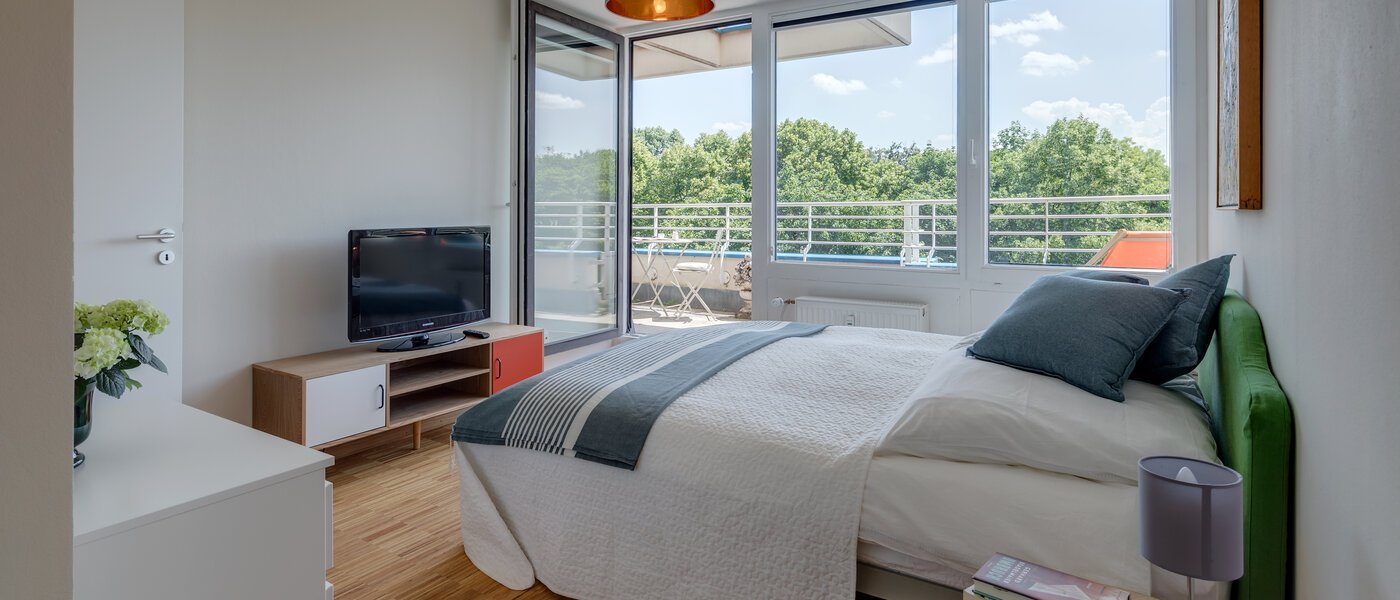 Dachterrassenwohnung München Bogenhausen 02 Schlafzimmer 11076