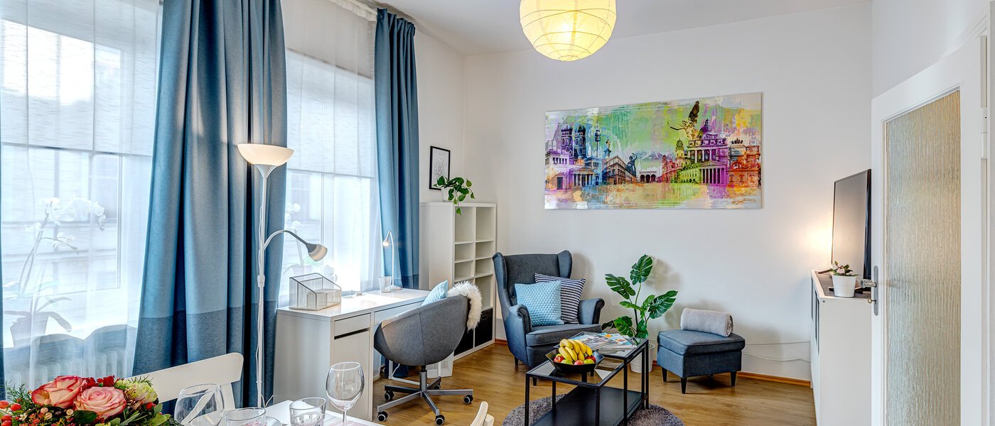 Wohnung München Lehel 01 Wohnbereich 11085