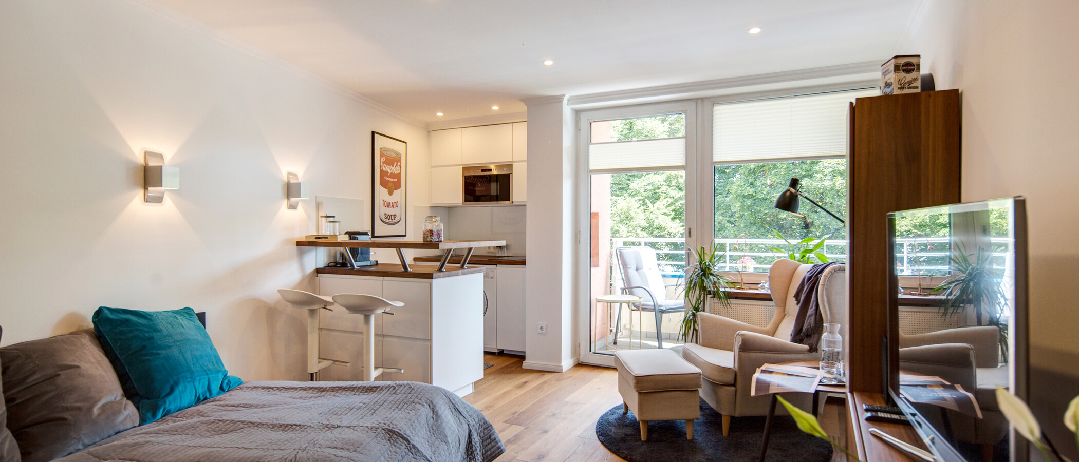 Wohnung München Bogenhausen 01 Wohnbereich 11095