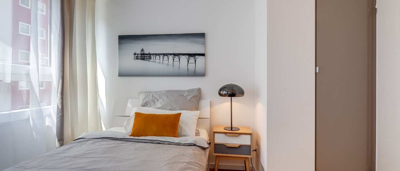 Wohnung München Maxvorstadt 02 2. Schlafzimmer	 11124