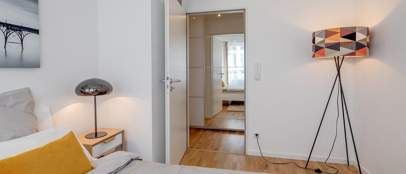 Wohnung München Maxvorstadt 03 2. Schlafzimmer	 11124