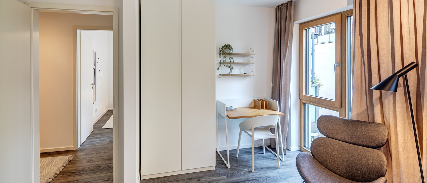 Wohnung München Pasing 03 2. Schlafzimmer	 11135