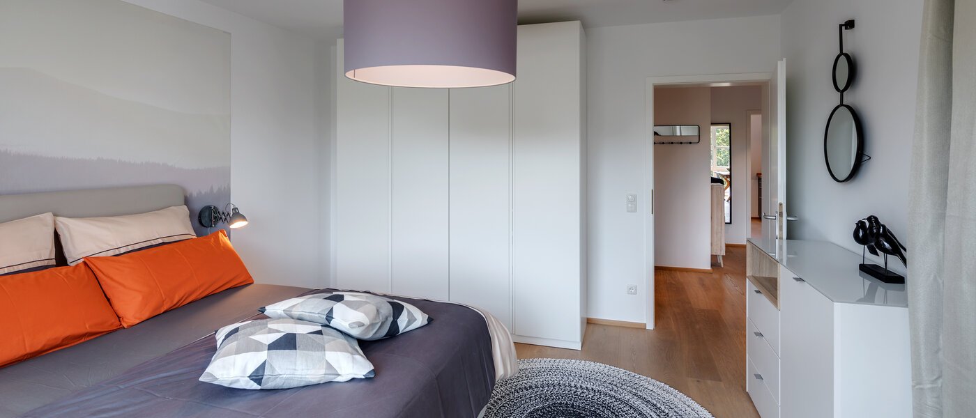 Wohnung München Schwabing 04 2. Schlafzimmer	 11155