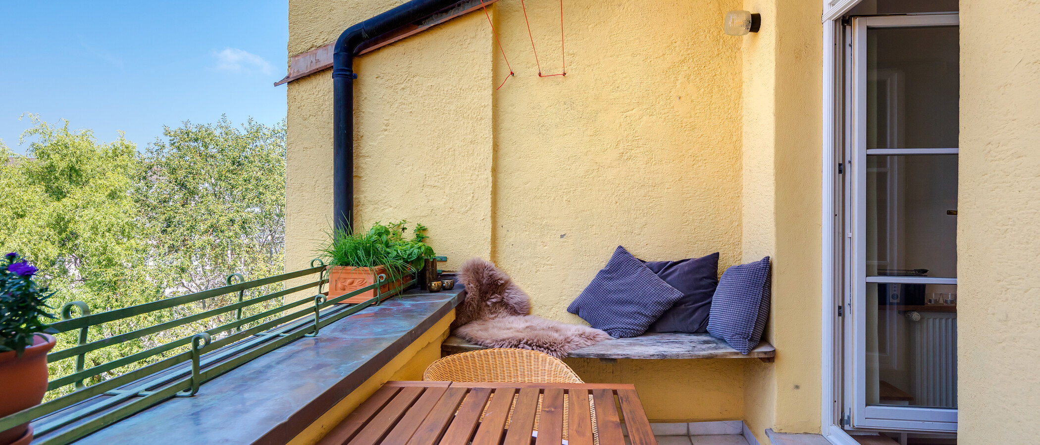 Wohnung München Sendling 01 Balkon 11224
