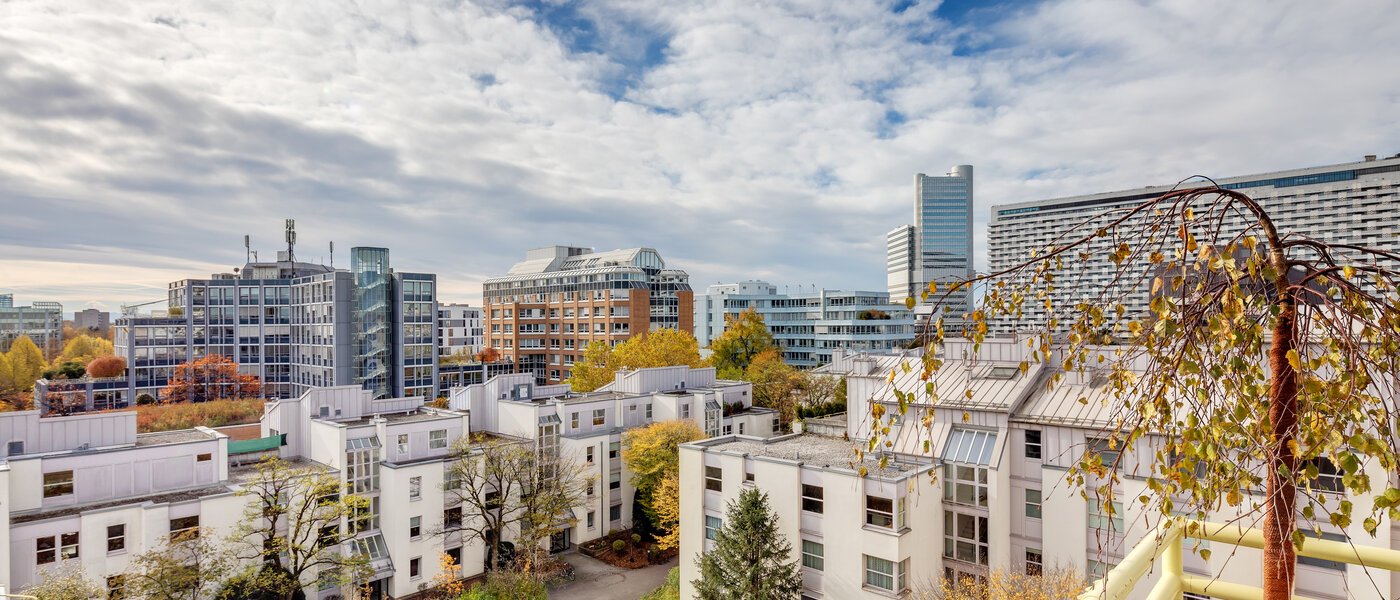 Dachterrassenwohnung München Arabellapark 02 Aussicht 11226