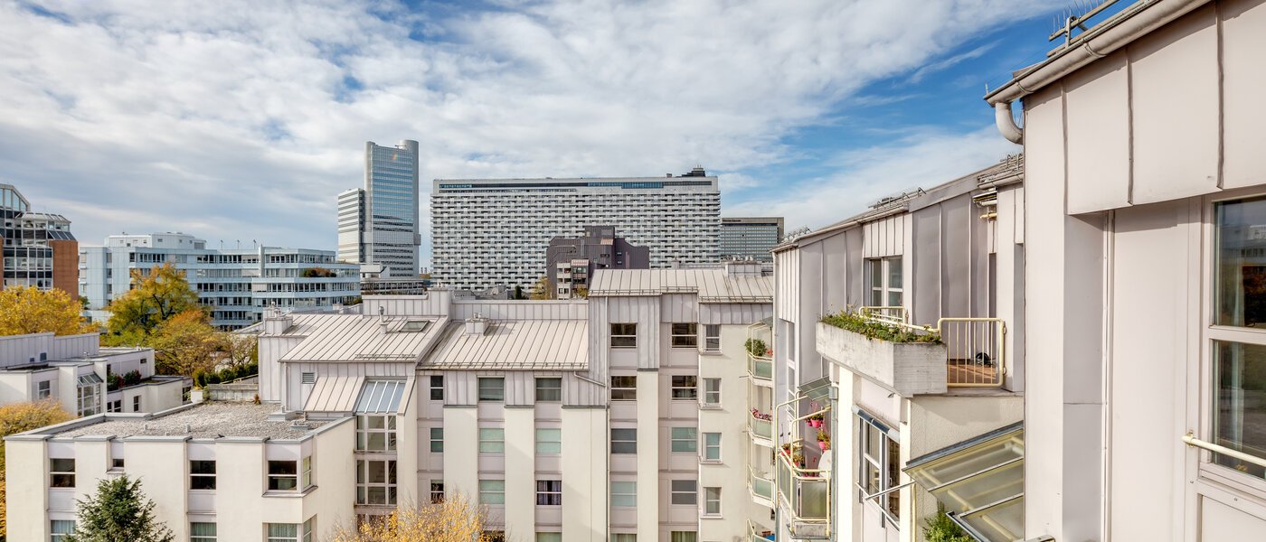 Dachterrassenwohnung München Arabellapark 03 Aussicht 11226