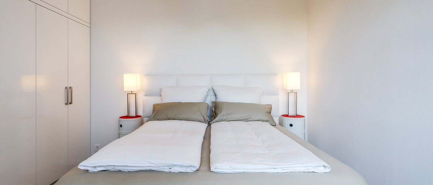 Dachterrassenwohnung München Arabellapark 01 Schlafzimmer 11226