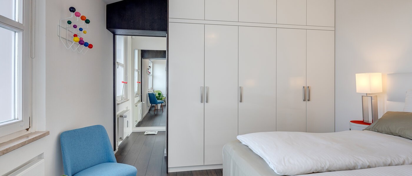 Dachterrassenwohnung München Arabellapark 04 Schlafzimmer 11226