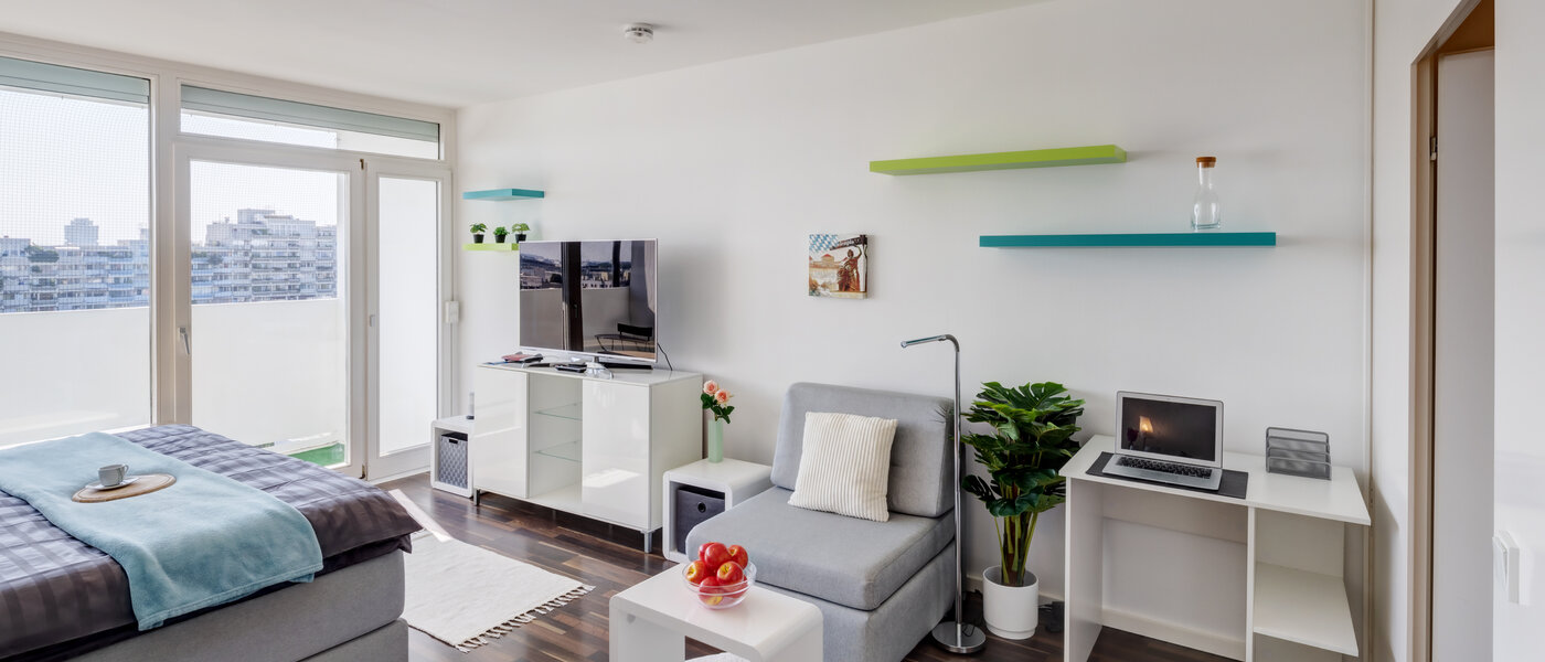 Wohnung München Olympiazentrum 02 Wohnbereich 11229