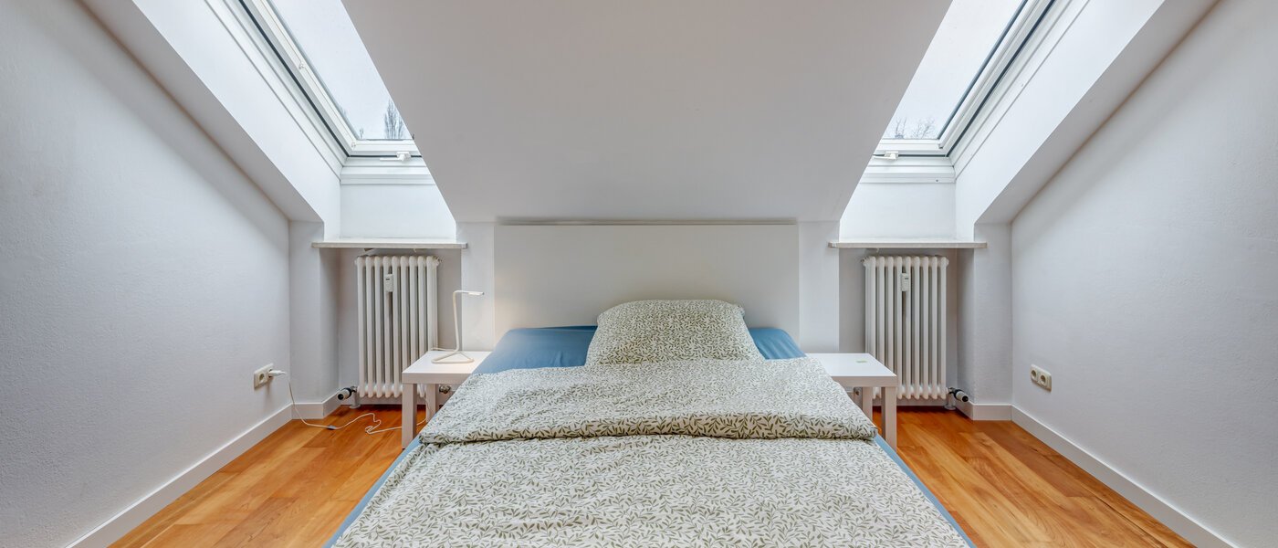 Dachterrassenwohnung München Schwabing-Nord (zw. Leopoldstraße & Englischen Garten) 01 Schlafzimmer 11235