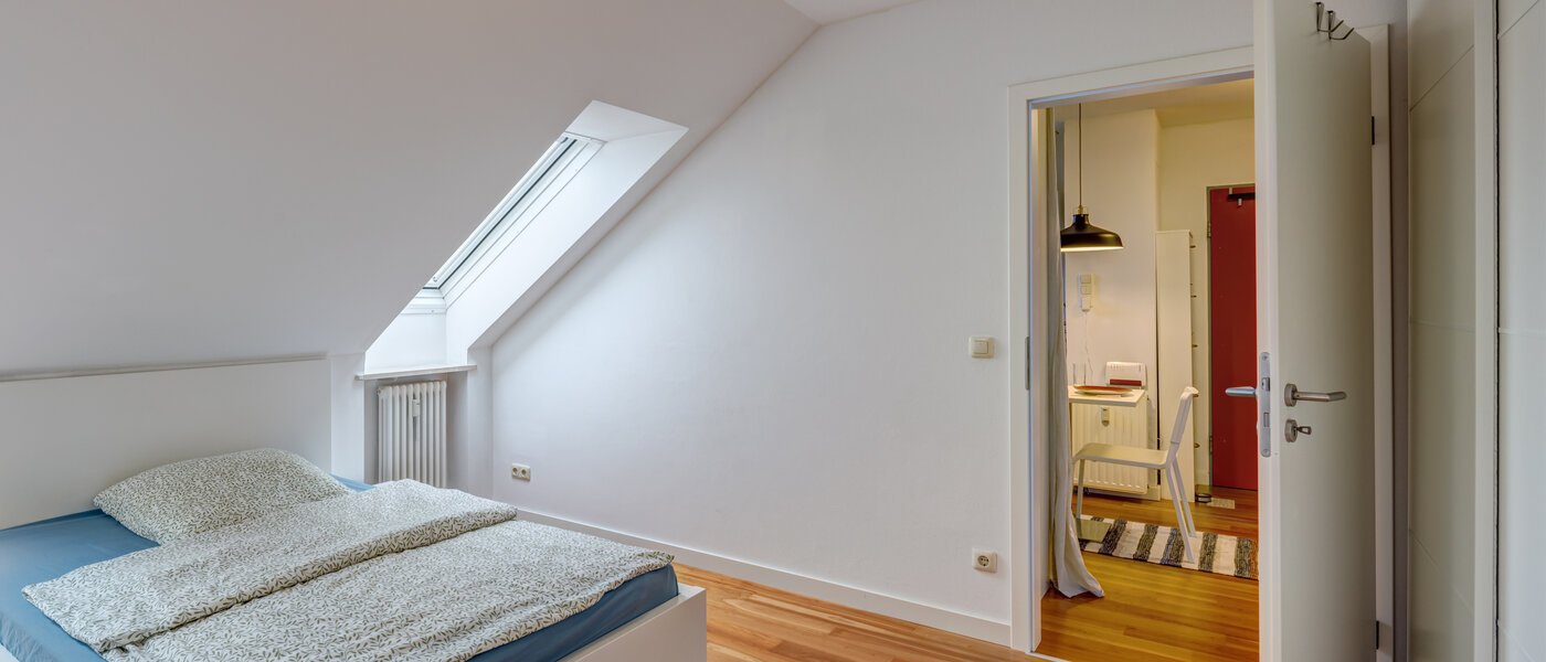 Dachterrassenwohnung München Schwabing-Nord (zw. Leopoldstraße & Englischen Garten) 02 Schlafzimmer 11235