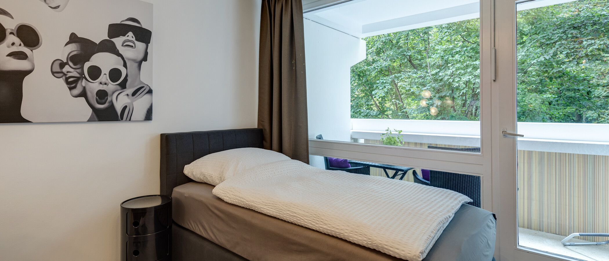 Apartment München Schwabing-West 01 Schlafbereich 11238