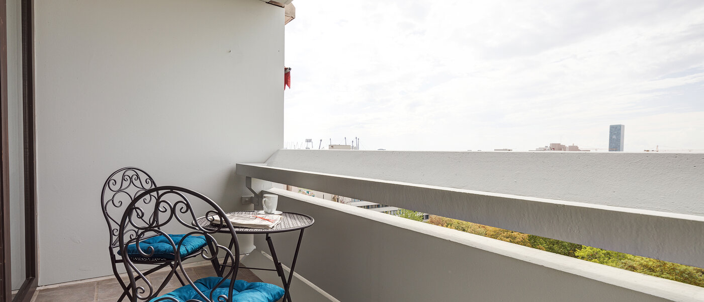 Wohnung München Olympiadorf 02 Balkon 11239