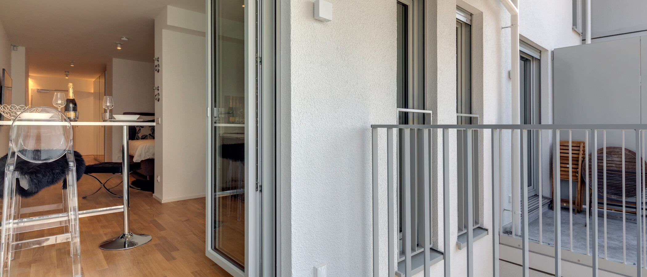 Wohnung München Schwabing (rechts der Leopoldstraße) 02 Balkon 11242