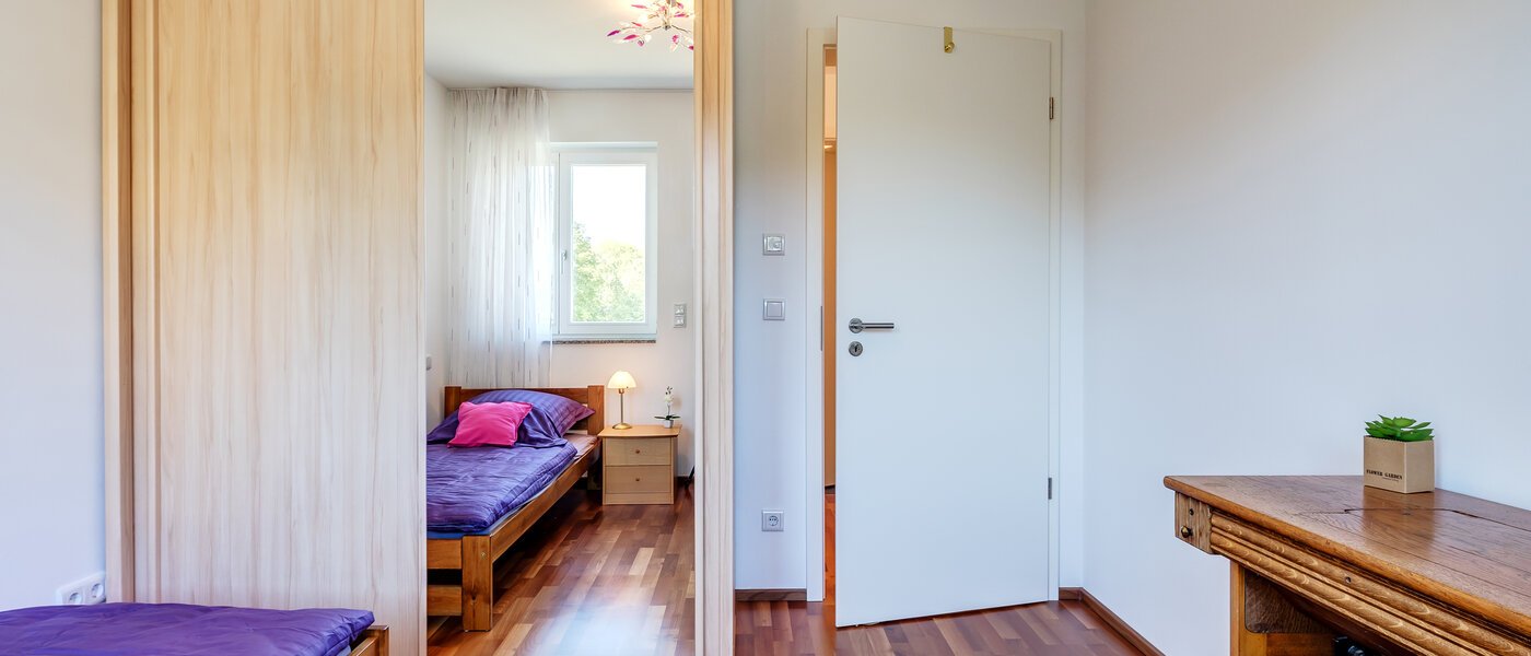 Wohnung München Parkstadt Solln 03 2. Schlafzimmer	 11253