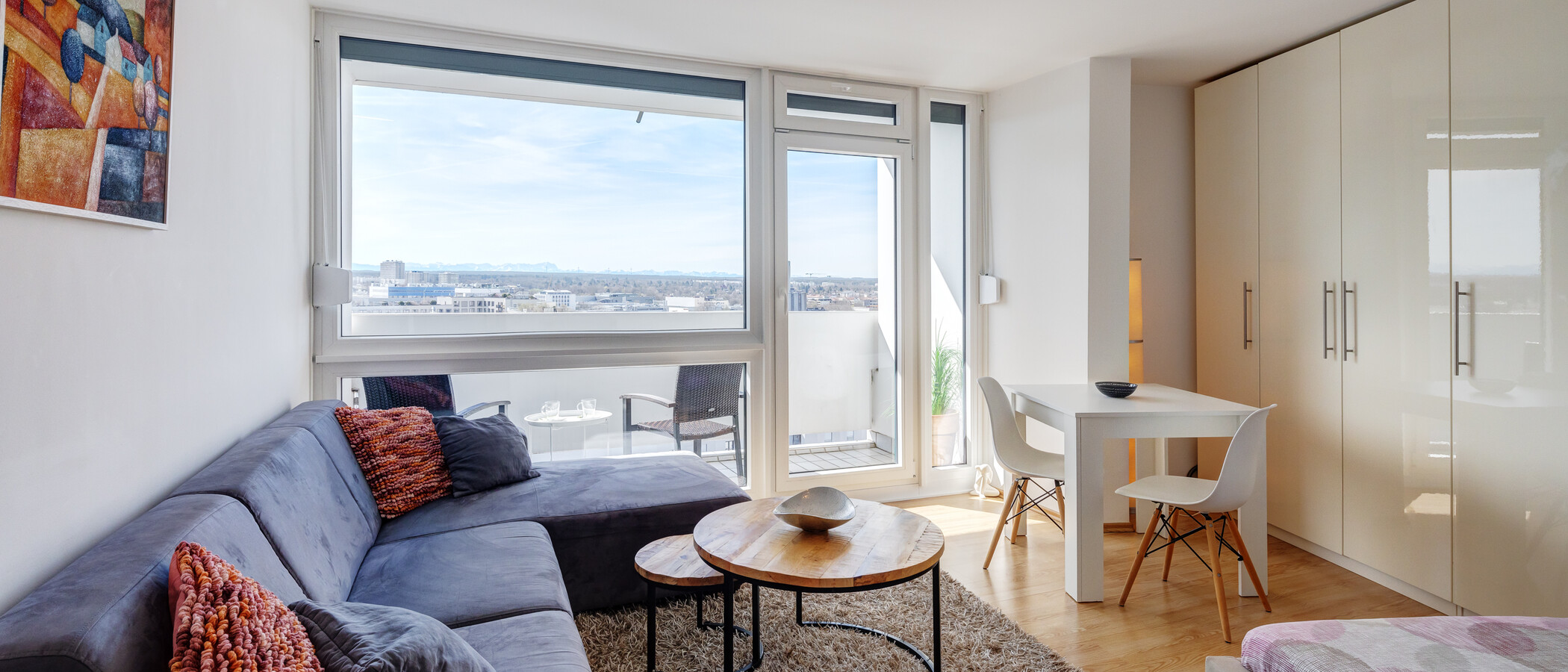 Wohnung München Obersendling 02 Wohnbereich 11254