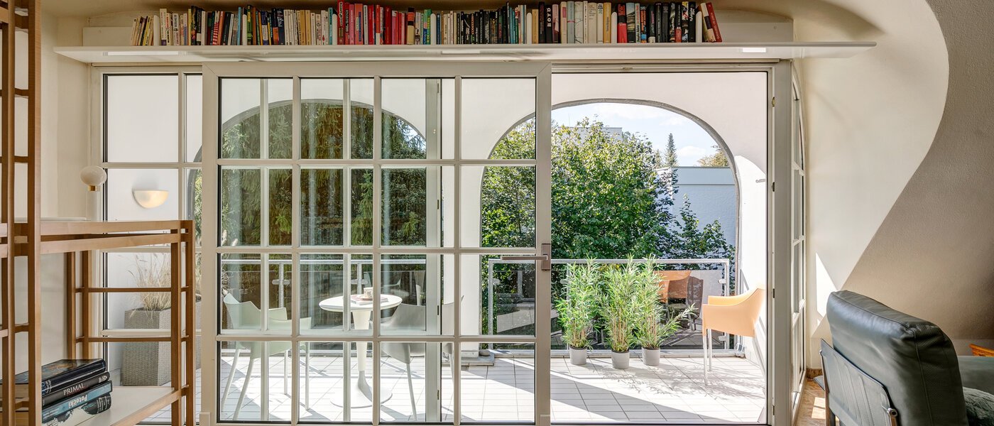 Dachterrassenwohnung München Menterschwaige 03 Balkon 11267