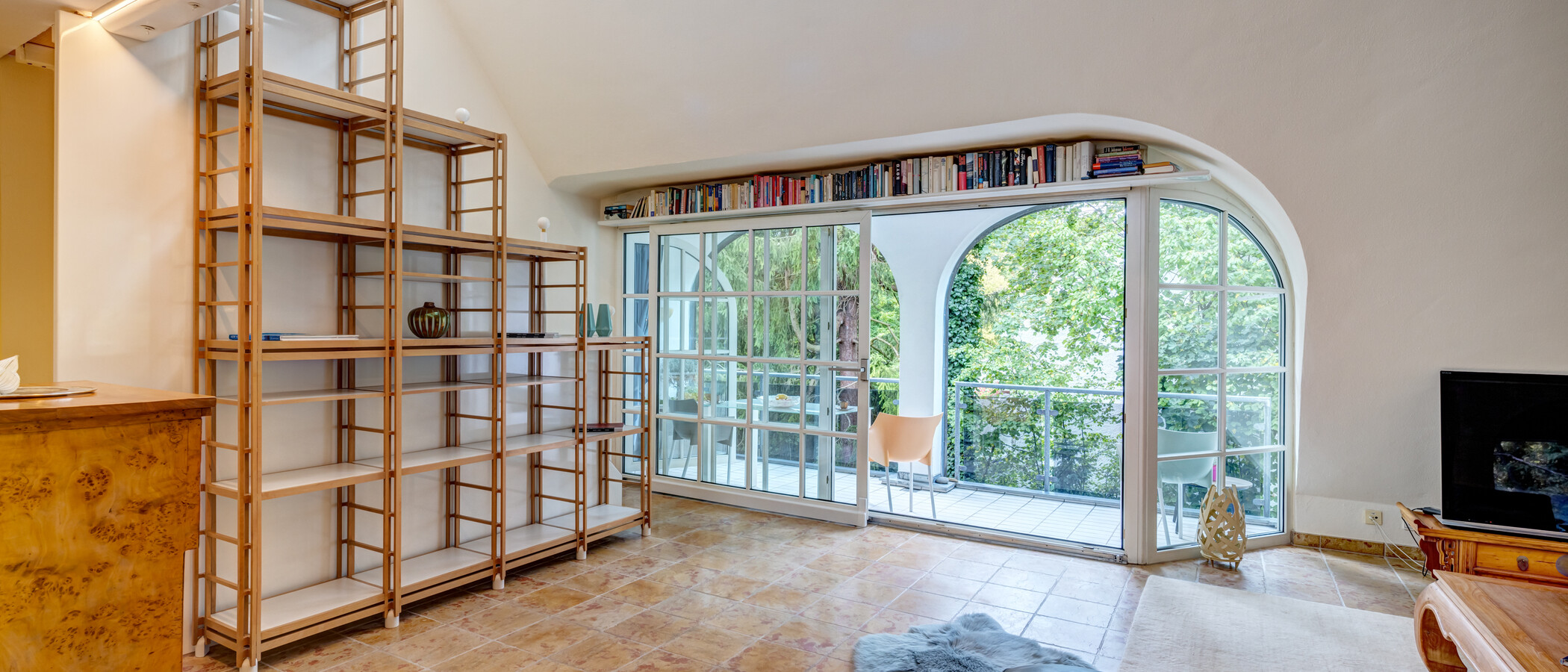 Dachterrassenwohnung München Menterschwaige 04 Wohnbereich 11267