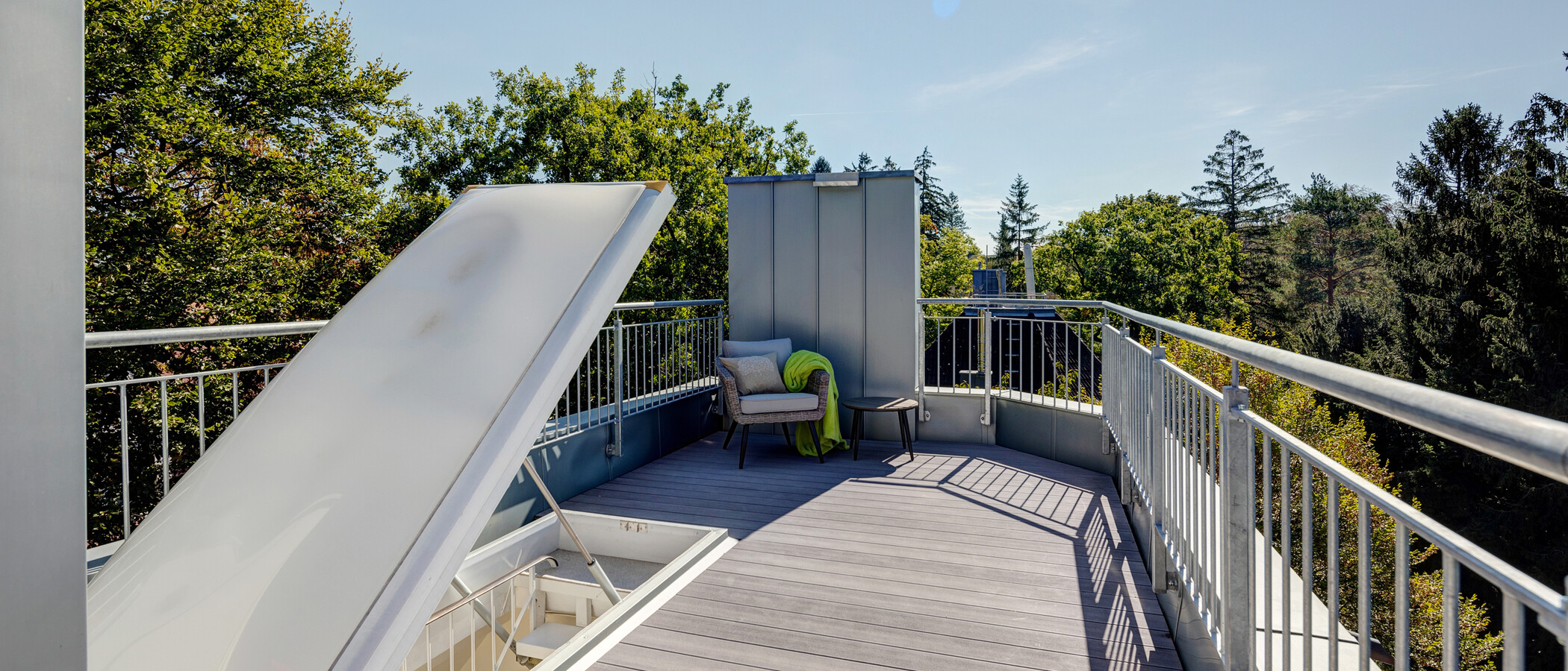 Dachterrassenwohnung München Menterschwaige 03 Dachterrasse 11267